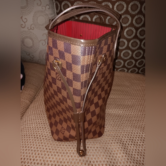 Louis Vuitton damier ebene neverfull tote - Picture 4 of 8